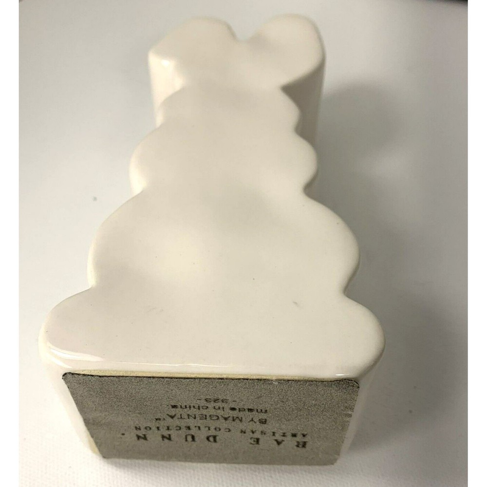 Rae Dunn Happy Easter Bunny Rabbit Figurine Sign Artisan Collection By Magenta - Picture 12 of 12